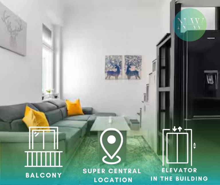 Wonderful rental apartment | Near St. Stephen's Basilica | Dogs allowed in Budapest