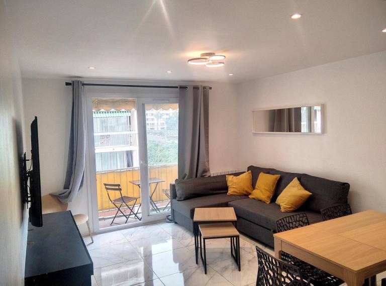 Apartment with yard & patio in Antibes