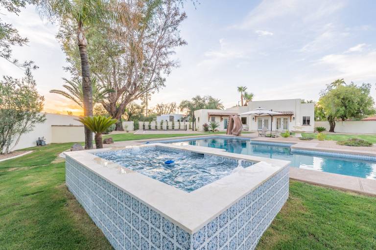 Stunning Pueblo Estate Main House Casita for 16