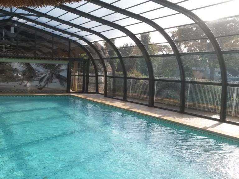 Mobile home with terrace & heated pool — photo 3