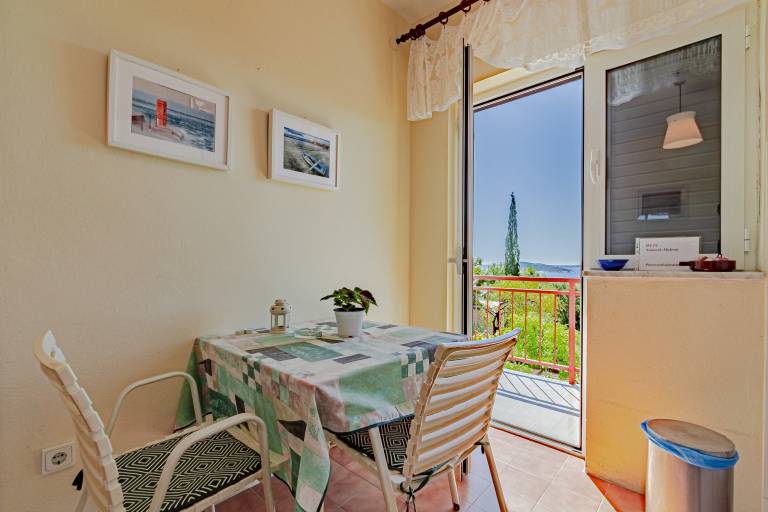 One bedroom apartment with balcony and sea view Orebić, Pelješac (A-10178-b) — photo 3