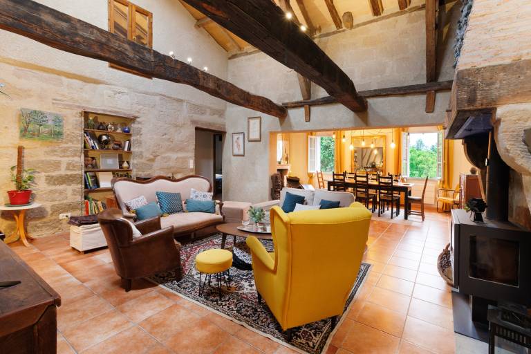 Villa 'Domaine Cassin 47 - Lavergne' with Private Pool, Private Terrace & Wi-Fi in Marmande