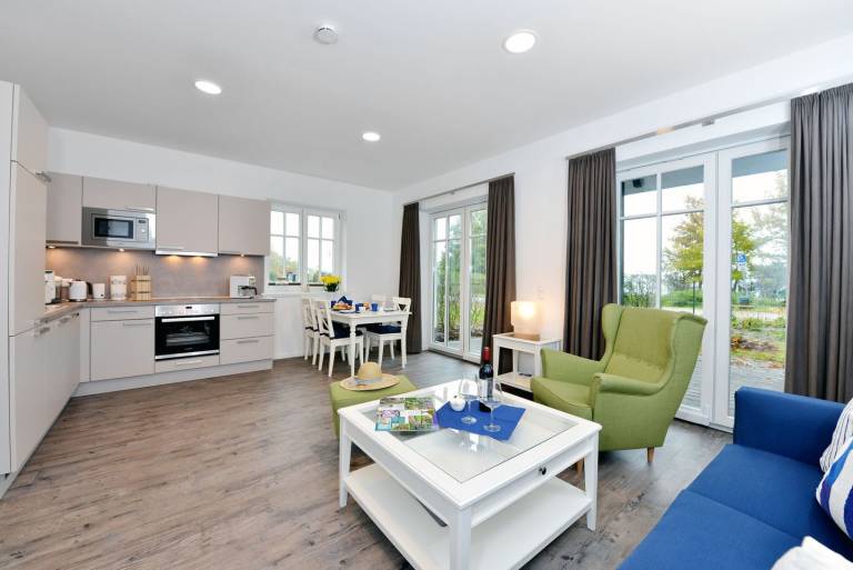 Komfortable Ferienwohnung Blaues Haus App. 1 mit Meerblick und Terrasse — photo 4