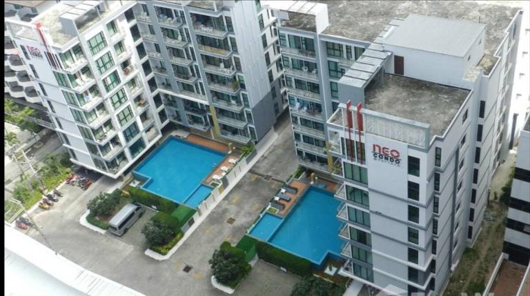 Rental apartment with pool in Pattaya