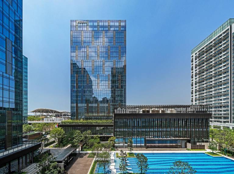Hilton Shenzhen World Exhibition & Convention Center （Qianhai Snow World） in Shenzhen