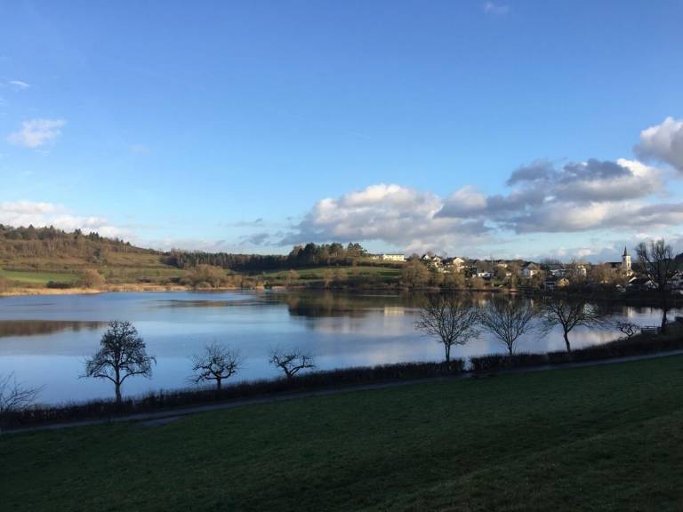 Helle Ferienwohnung in Mehren mit Eigenem Garten