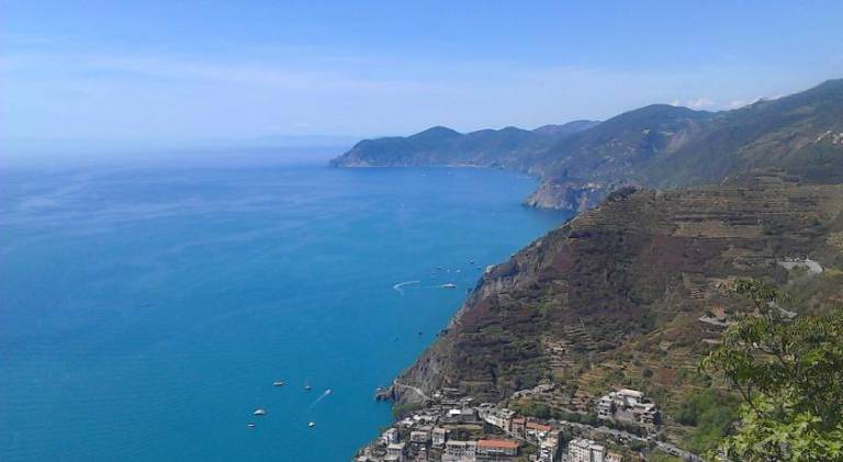 Holiday apartment with yard in Riomaggiore