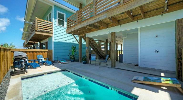 Vacation home with pool in Port Aransas, TX