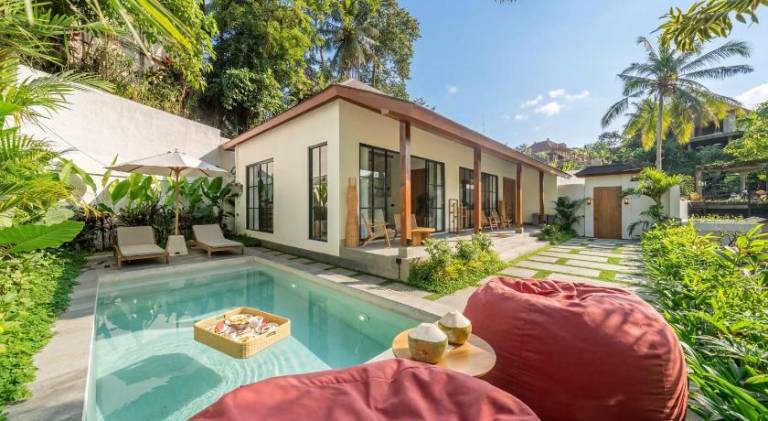 Bergamo by DH - Chic Escape with Private Pool in Tegallalang