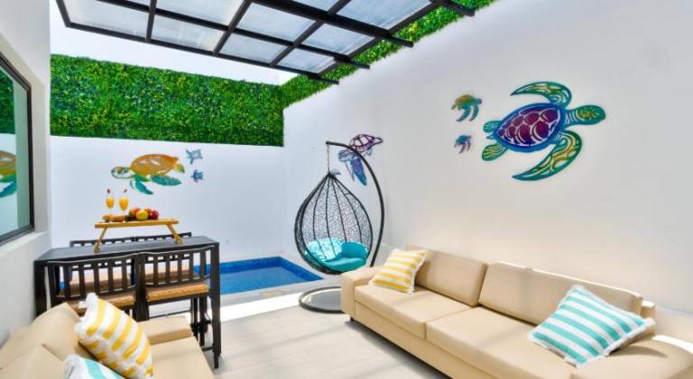 Vacation home with pool in Cancún