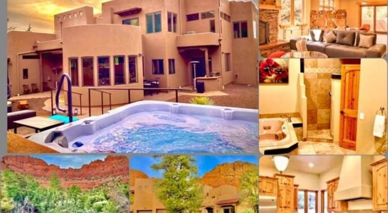 Villa with hot tub in Sedona, AZ