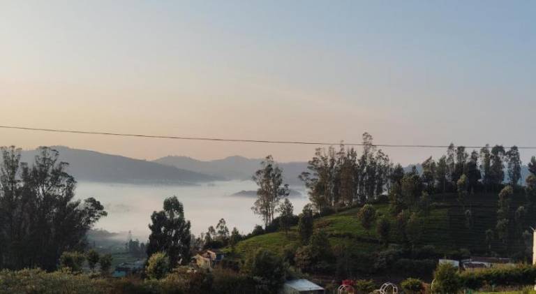 Valley homes in Coonoor