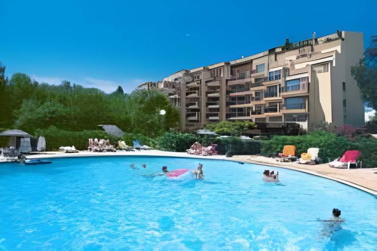 Lovely holiday apartment with terrace, yard & pool | Pets allowed in Antibes