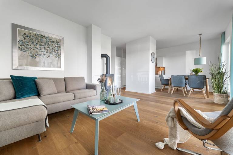 "Ocean Blue" Meerblick-Ferienwohnung an der Ostsee - 3 Gehminuten zum Strand — photo 4