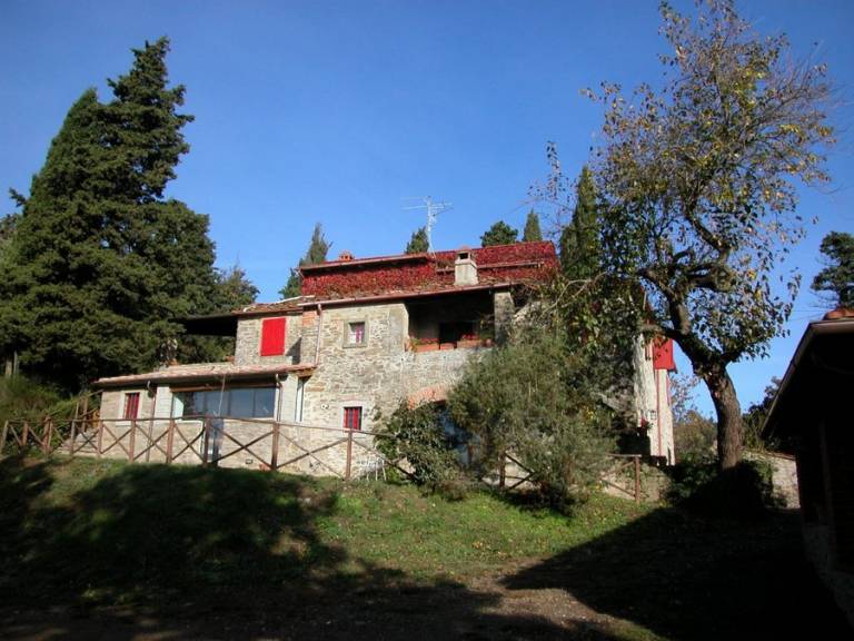 Accogliente casa a Castel Focognano con barbecue e piscina