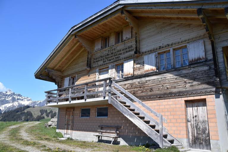 Alphütte Weissenberg 5 Bettwohnung