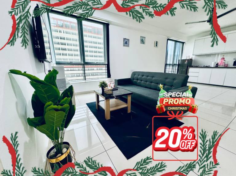 Apartment | Close to Wat Chayamangkalaram | Good for workation | Pet-friendly in George Town