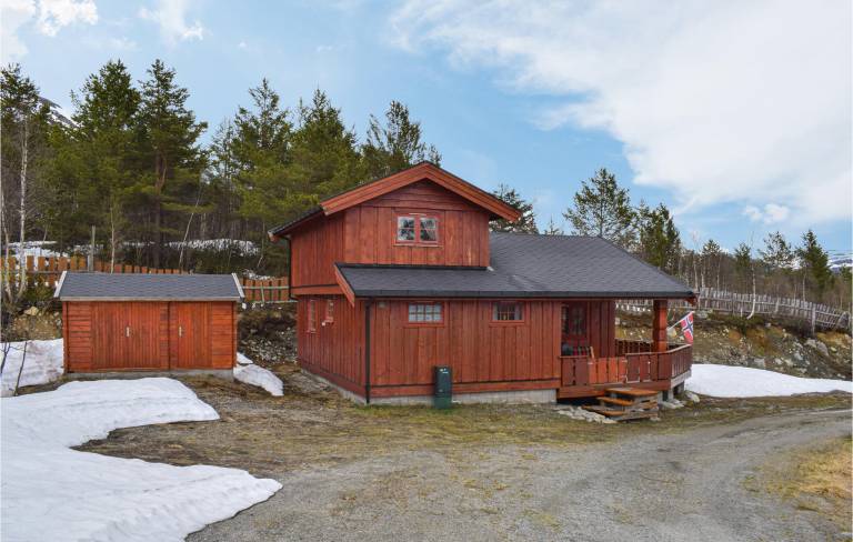 Ferienhaus mit Hund in Skjåk, Norwegen fuer max. 8 Personen