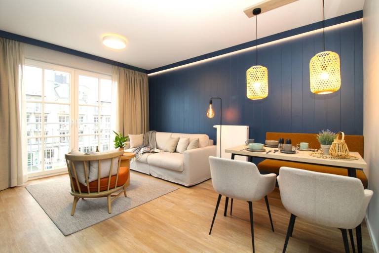 Haus Olymp WE 26: strandnahe, hochwertig eingerichtete und moderne 2-Zimmer-Fewo in Kuehlungsborn