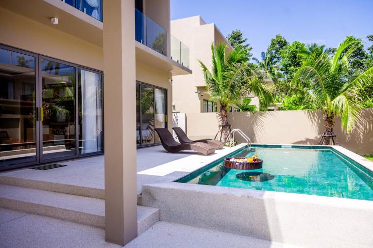 3 Bed Pool Villa Near The Beach KBR29