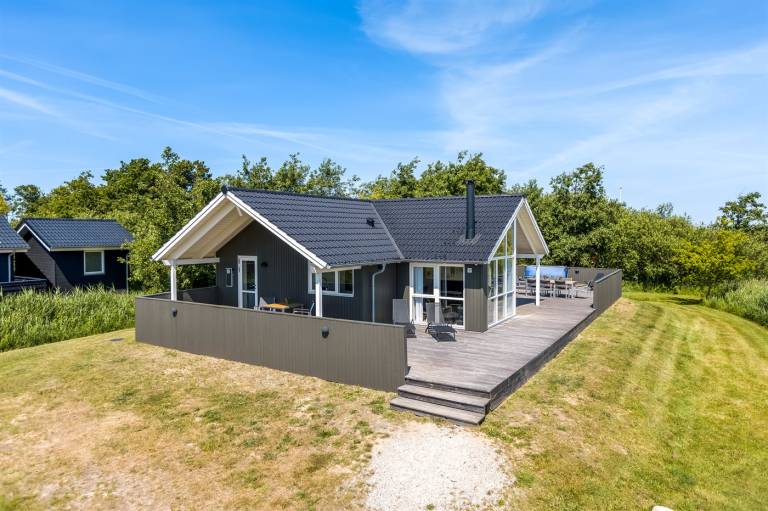 Ferienhaus mit Hund in Lakolk für max. 8 Gäste