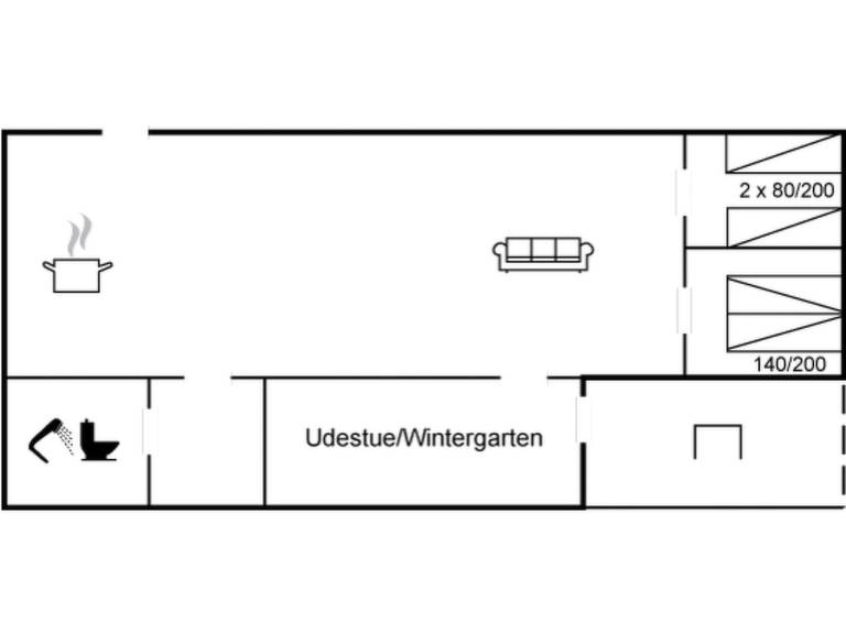 House with terrace — photo 2