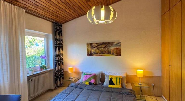 Zwei Zimmer im Reihenhaus