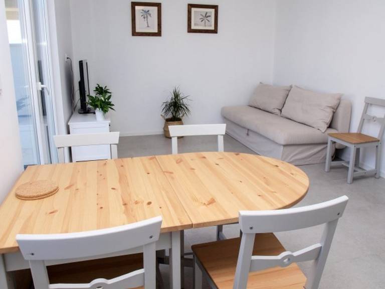 Two bedroom apartment with terrace and sea view Postira, Brač (A-17323-d) — photo 4