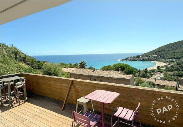 Villa with barbeque, terrace & yard | Sea view in Sartene