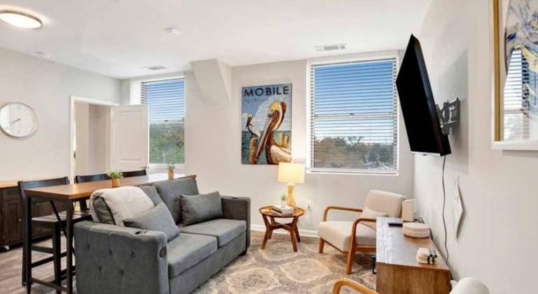 Beautiful holiday apartment | Perfect for remote work | Pets allowed in Mobile, AL