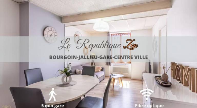 Holiday apartment | Pets are welcome in Bourgoin-Jallieu