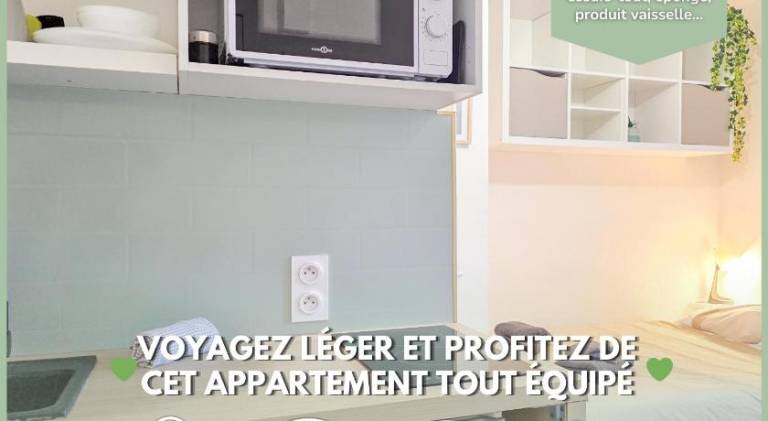 Apartment with 1 room for 2 persons in Tregueux