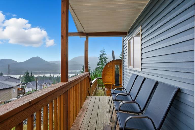 House with sauna, yard & patio in Ketchikan, AK