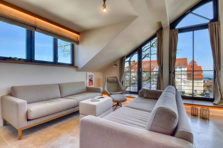 Luxuriöses Penthouse 7 in der Villa Martha Binz – Ihr Rückzugsort an der Ostsee in Binz