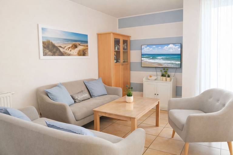 Großzügige Ferienwohnung Sonne in Schillig mit Garten, Balkon und Strandnähe — photo 3