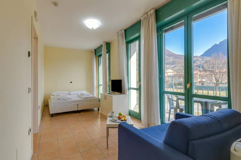 Studio with terrace | Mountain view | Beach nearby | Dogs allowed in Porlezza