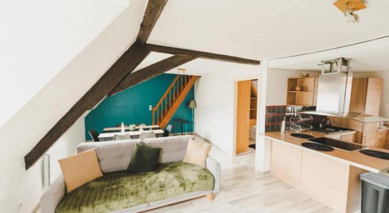 Holiday apartment with 2 rooms for 6 persons in Sausheim