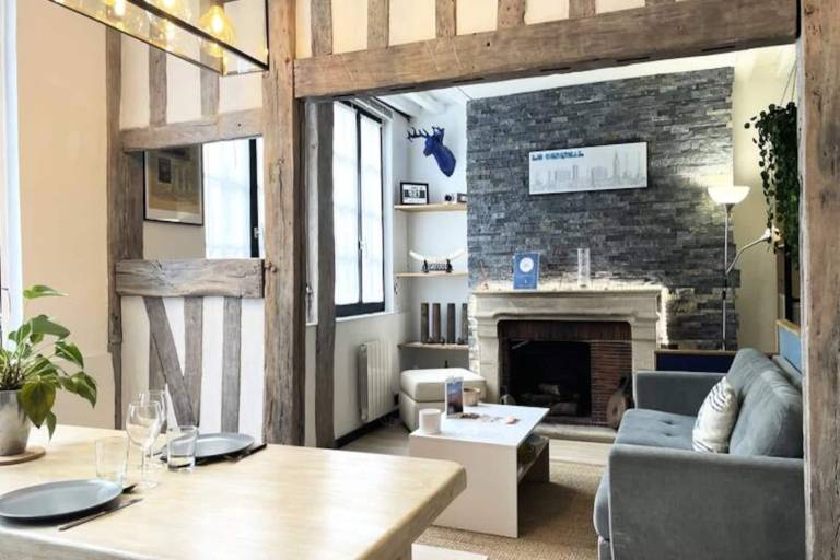 Ferienwohnung in Downtown, Le Havre f&uuml;r max. 2 Personen