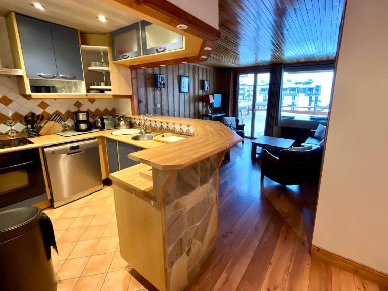 Luxury 2-room, ski-in/ski-out, south/west balcony, free Wifi — photo 3