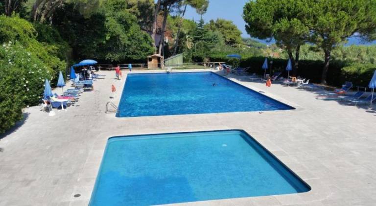 Apartment with pool in Marciana