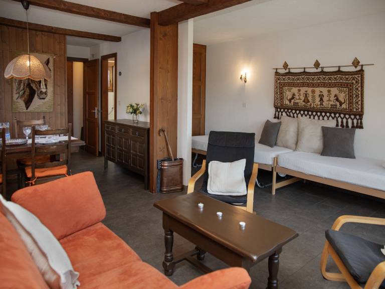 Ferienwohnung mit Hund in Verbier f&uuml;r max. 3 Personen