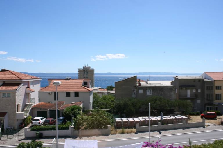 Studio flat with balcony and sea view Makarska (AS-9696-b) in Tucepi
