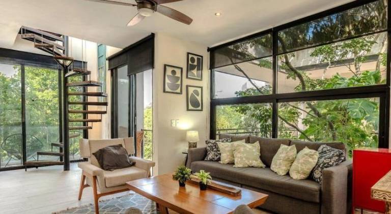 Nature-Inspired 3BR Penthouse with private pool Tulum in Tulum