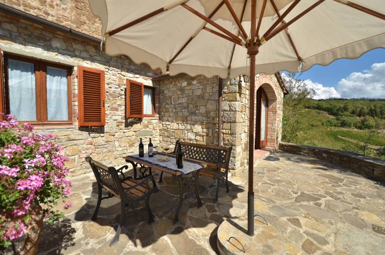 Ferienwohnung in Castellina in Chianti, Toskana f&uuml;r max. 3 Personen
