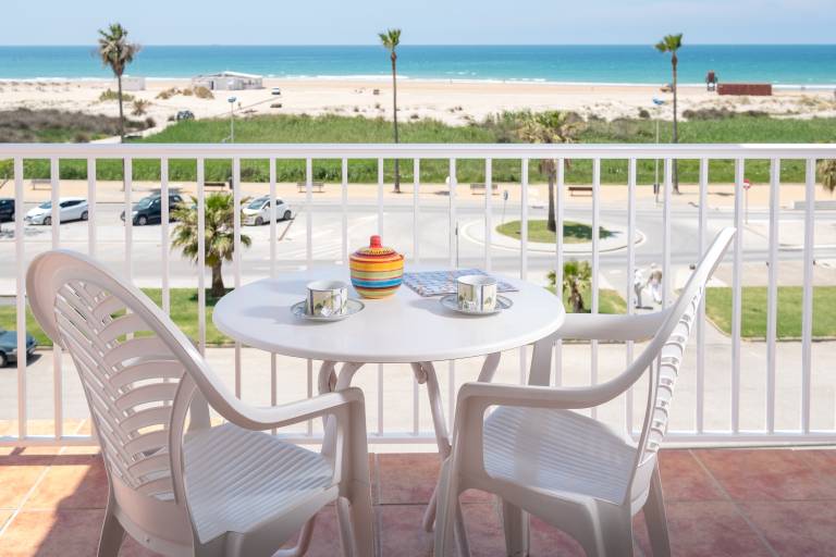 Holiday Apartment "Las Vistas del Último Paraíso" with Sea View and Balcony in Conil de la Frontera