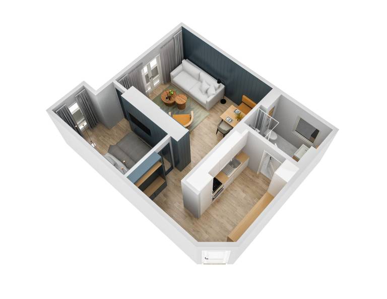Haus Olymp WE 26: strandnahe, hochwertig eingerichtete und moderne 2-Zimmer-Fewo — photo 4