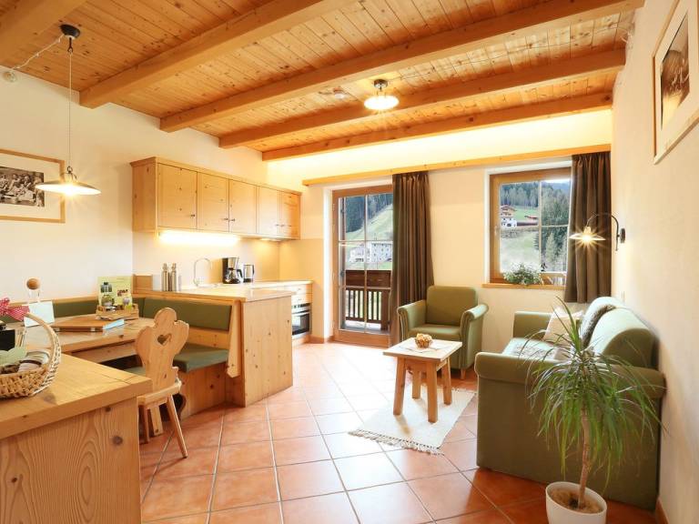 Ferienwohnung in Sankt Maddalena, San Valentino f&uuml;r max. 7 Personen