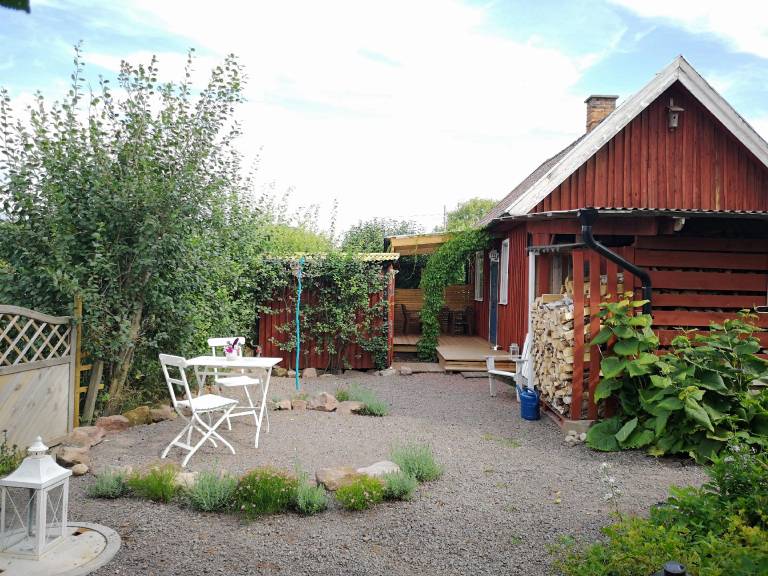 Ferienhaus mit Hund in Krokstorp, Schweden für max. 4 Personen