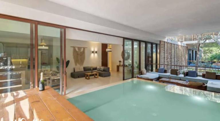 Holiday apartment with pool in Tulum