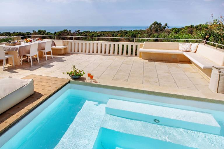 Modern 2-unit villa with heated pool and seaview — photo 4